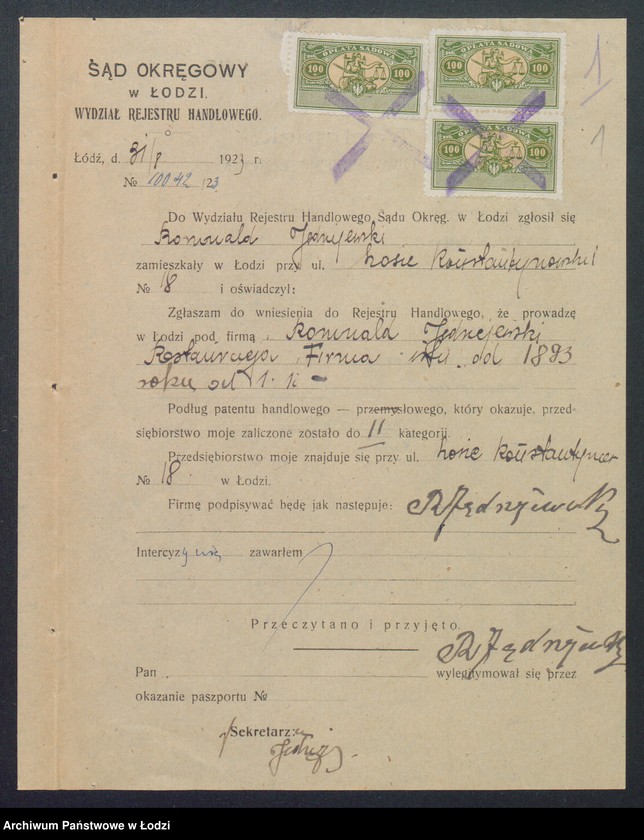 Obraz 3 z jednostki "Romuald Jędrzejewski – restauracja"