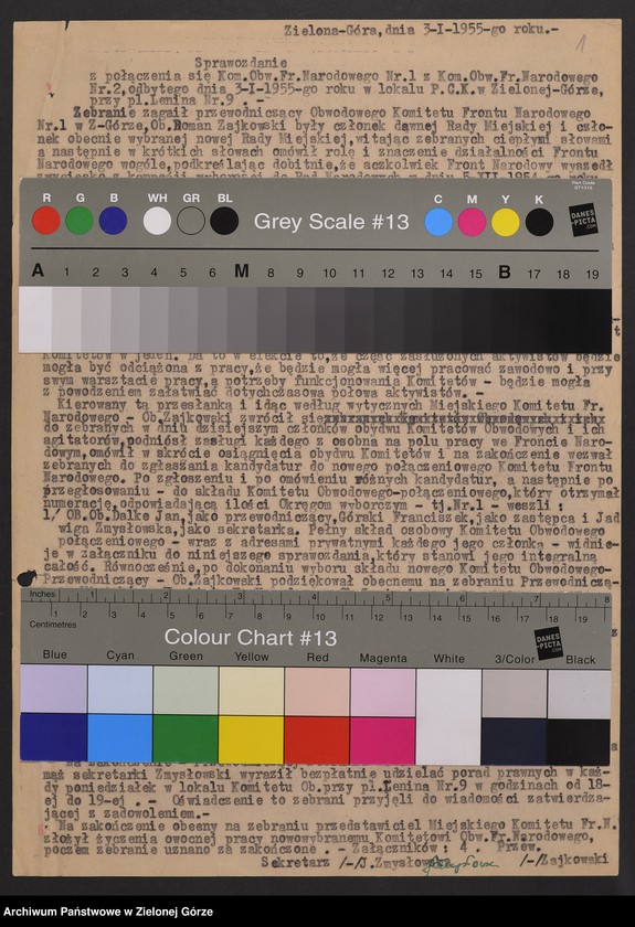 image.from.unit "Protokoły z zebrań Komitetu Obwodowego Frontu Narodowego w Zielonej Górze"