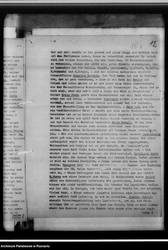 Obraz 20 z jednostki "[Korespondencja w sprawach organizacyjnych, sprawozdanie z działalności , uwagi powizytacyjne] Kreissippenamt Scharnikau [Czarnków]"