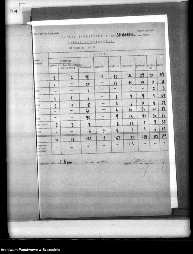 Obraz 19 z jednostki "Statystyka ludnościowa. Zatrudnienie i wartość produkcji zakładów z terenu miasta Szczecina"