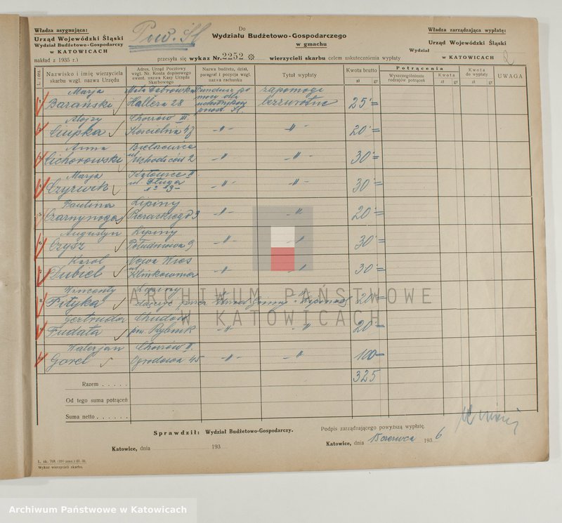 image.from.unit.number "Fundusz pomocy dla uczestników powstań śląskich, t. I"