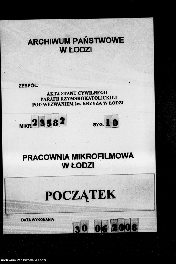 Obraz 1 z jednostki "Akta zgonów"