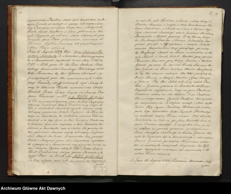 image.from.unit.number ""Skorowidz Nomenklatur w tey Księdze zawartych" (k. 1 - 2). "Lustracya Starostw Dzierżaw i Wszelkich Królewszczyzn Ziemi Kamienieckiey w Woiewodztwie Podolskim (...) 1789 (...).""