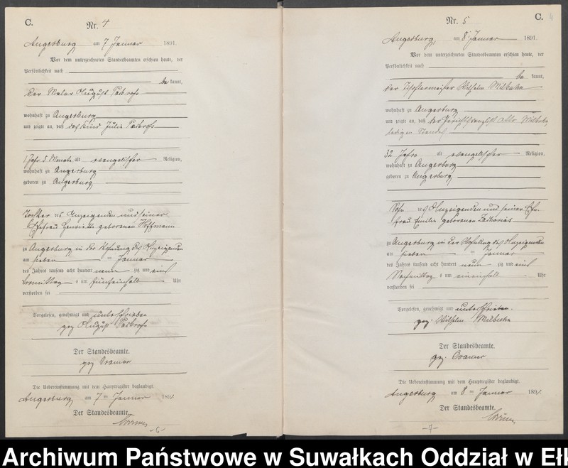 image.from.unit.number "Sterbe-Neben-Register des Preussischen Standes-Amtes Angerburg Kreis Angerburg"