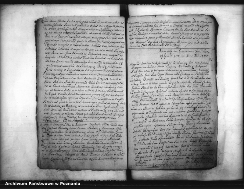 Obraz 18 z jednostki "Inscriptiones, resignationes [protocollon]"