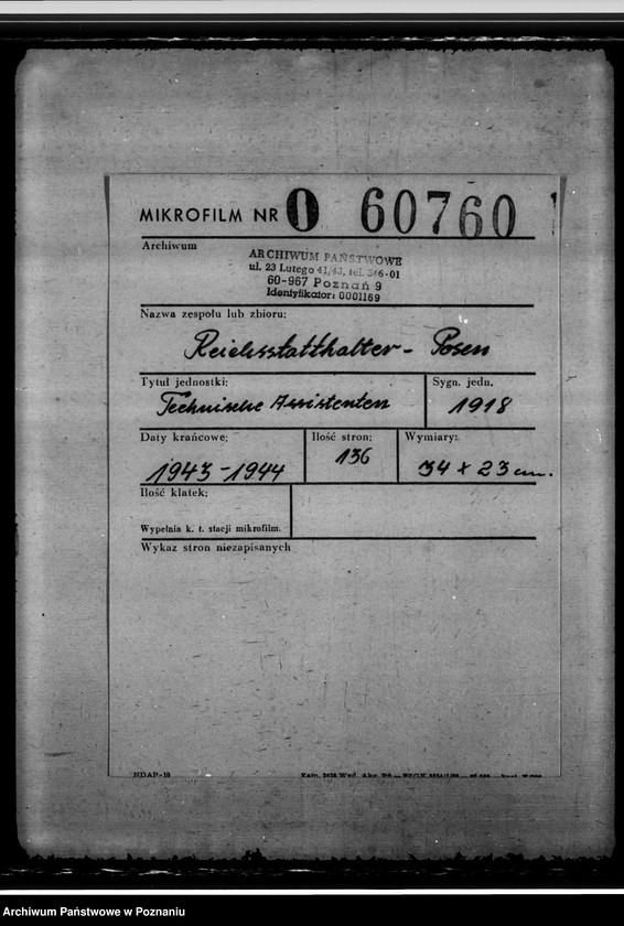 Obraz 2 z jednostki "Technische Assistenten"