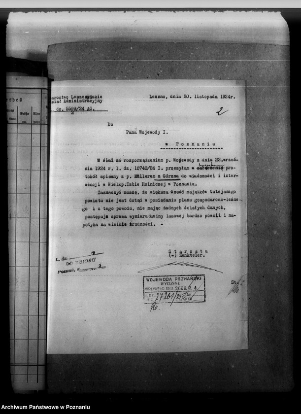 Obraz 6 z jednostki "Majętność leśna Górzno-Bojanice powiat leszczyński"