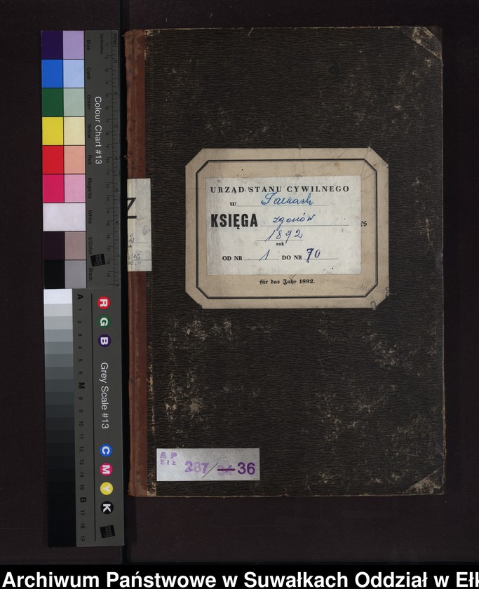 image.from.unit.number "Sterbe-Neben-Register des Preussischen Standes-Amtes Neuhoff Kreis Loetzen"