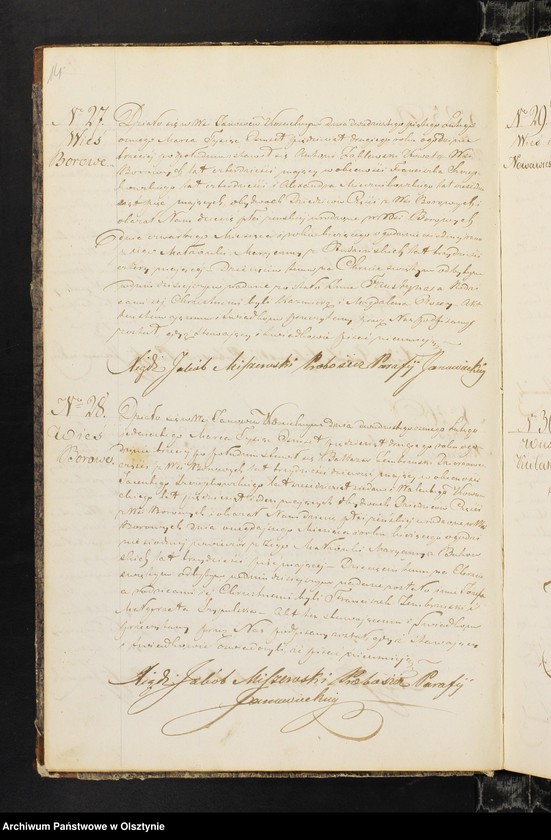 image.from.unit.number "Duplikat Parafii Janowieckiej w Powiecie Mławskim Gubernii Płockiej na Rok 1852"