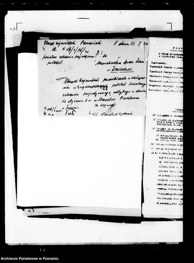 Obraz 8 z jednostki "Zebrania periodyczne powiatowe /kierowników władz i urzędów niezespolonych z terenu poszczególnych powiatów omawiające ogólną sytuację polityczną i społeczno-gospodarczą"