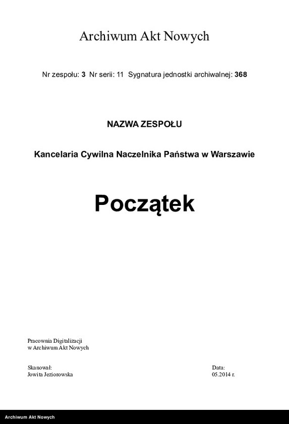 image.from.unit.number "Przeniesienie forum sądowego spraw rozwodowych do Sądów Konsystorskich Ewangelicko - Augsburskiego i Ewangelicko - Reformowanego oraz skrócenie rocznego terminu zapozwu w sprawach rozwodowych, rozpatrywanych przed najwyższymi sądami. Reskrypty Naczelnika Państwa, wnioski, korespondencja z Min. Wyznań Religijnych i Oświecenia Publicznego"