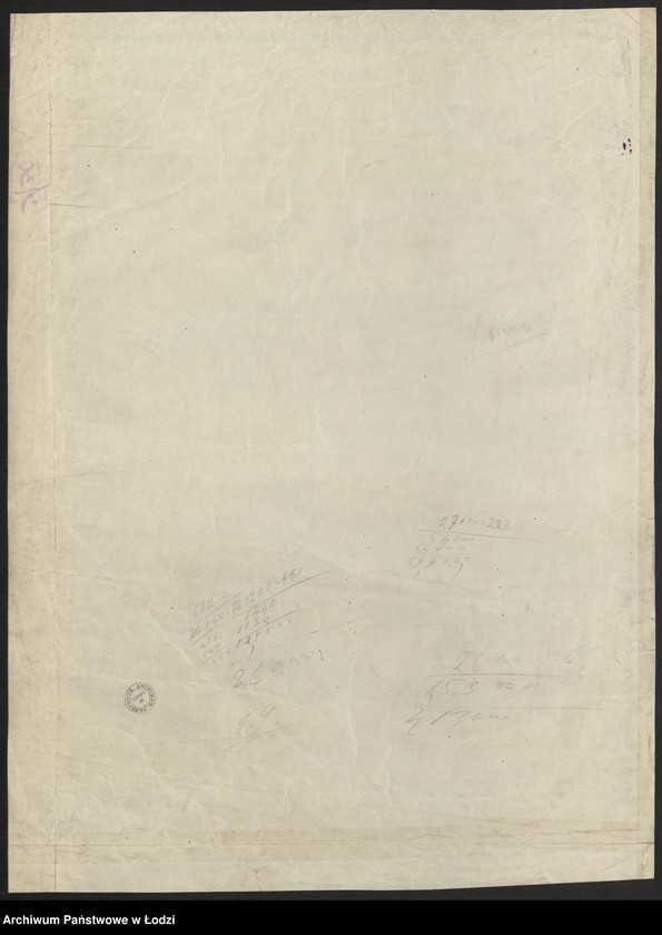 Obraz 2 z jednostki "Plan m. Łodzi 1:2000 z oznaczeniem podziału miasta na Obwody Komitetów Blok. Sekcja NW41"