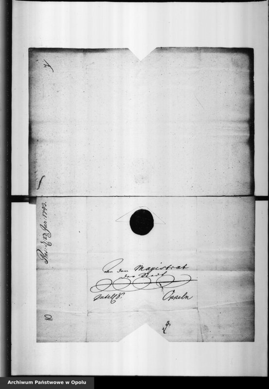 Obraz 11 z jednostki "Acta des Magistrats zu Oppeln betreffend die Inserenda in die Zeitungen und Intelligenz Blätter auch Provinzial Blätter"