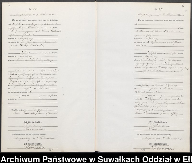 image.from.unit.number "Sterbe-Neben-Register des Preussischen Standes-Amtes Angerburg Kreis Angerburg"