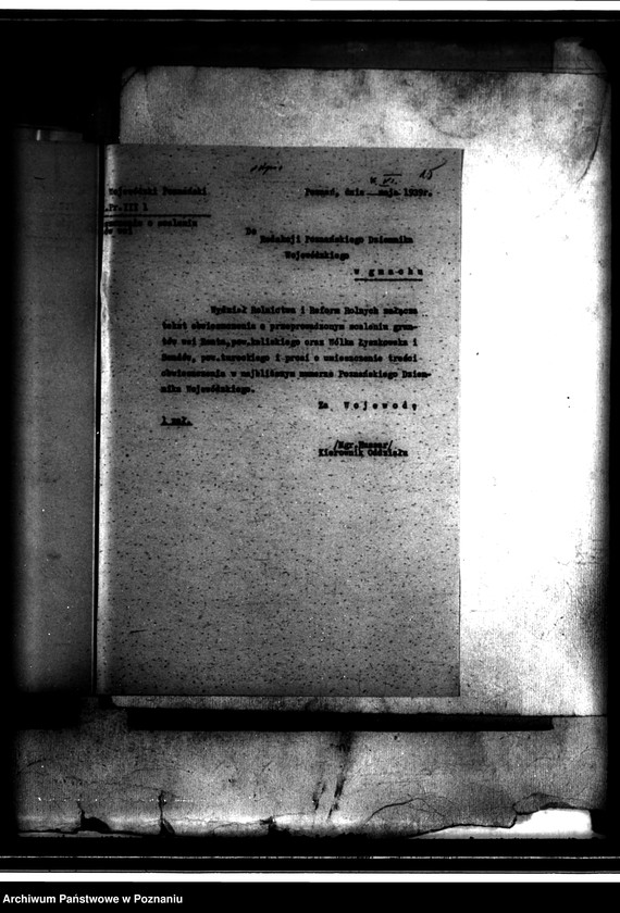 Obraz 19 z jednostki "Regulacja hipoteczna scalonych gruntów wsi Wólka powiatu tureckiego"