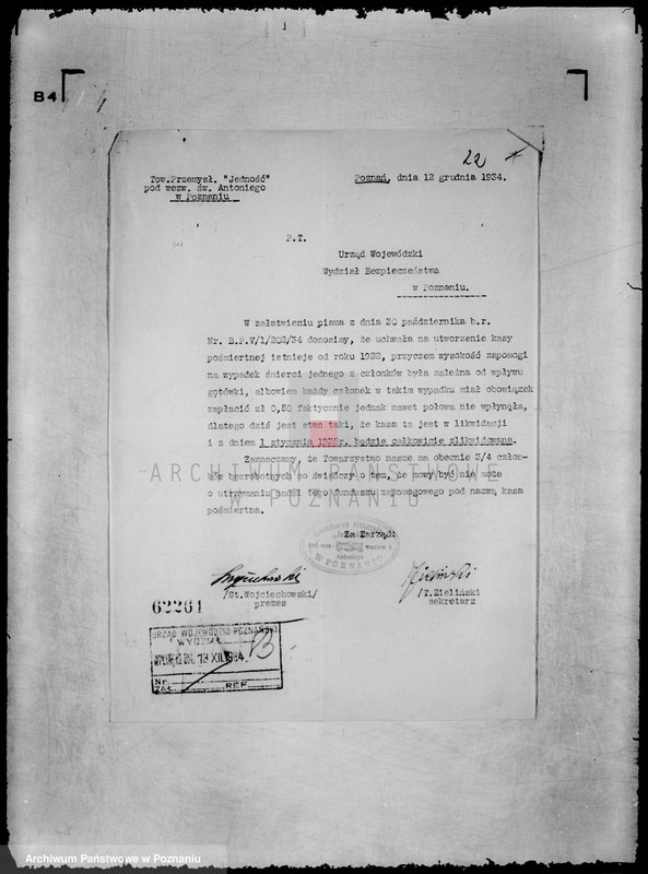 Obraz 20 z jednostki "/Działalność ubezpieczeniowa stowarzyszeń przemysłowych/"