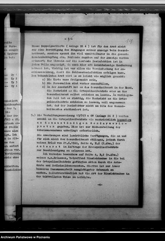 Obraz 18 z jednostki "Hygienische Verhältnisse der Ansiedlungsdörfer für Umsiedler aus Galizien. Bekämpfung der Tuberkulose"