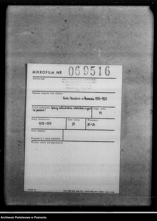 Obraz 2 z jednostki "Sprawy zatrudnienia robotników [wycinki prasowe]"