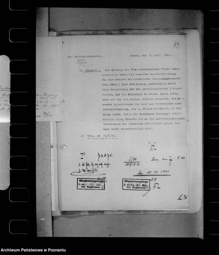 Obraz 18 z jednostki "Einsetzung eines Vertrauensarztes und Errickung eines Sprechzimmers"