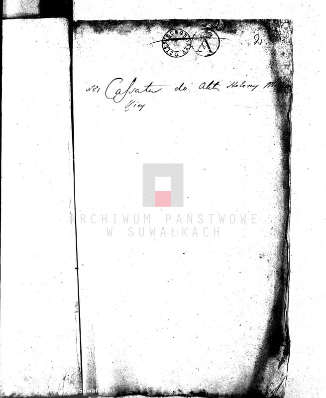 image.from.unit.number "Dowody do Akt Małżeństw Gminy Wigierskiey od dnia 1 Maja 1812 Roku do dnia ostatniego kwietnia 1813 Roku."