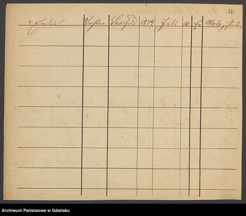 image.from.unit.number "Karty meldunkowe: Klein Johanna - Klein Marie"