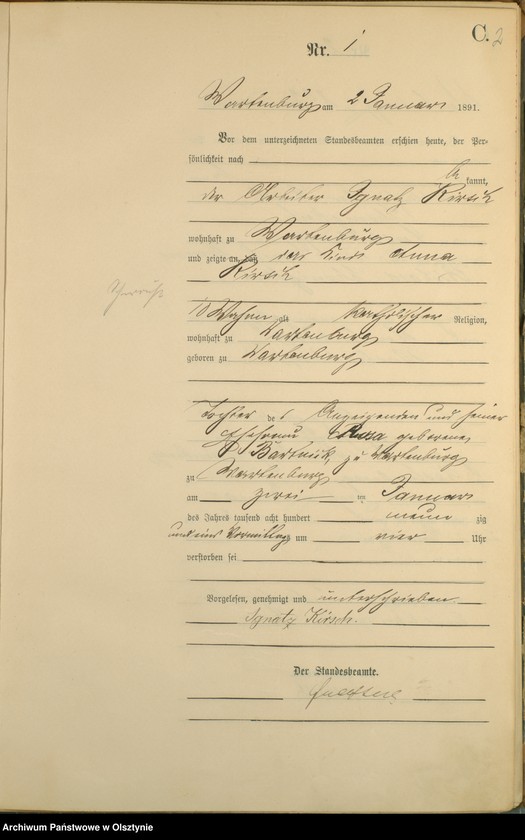 image.from.unit.number "Sterbe-Haupt-Register Nr 1 - 131"