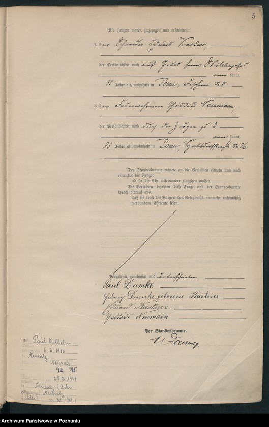 Obraz 7 z jednostki "Księga miejscowa małżeństw tom III [Rejestr główny małżeństw]"