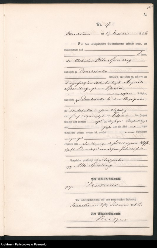 Obraz 20 z jednostki "Księga urodzeń"