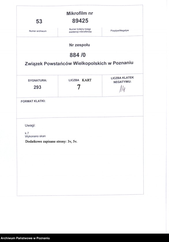Obraz 13 z jednostki "Osieczna, powiat Leszno - akta koła."