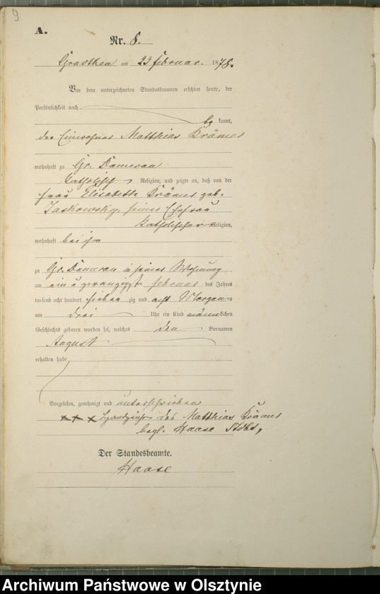 image.from.unit.number "Geburts-Haupt-Register nr 1 - 77"