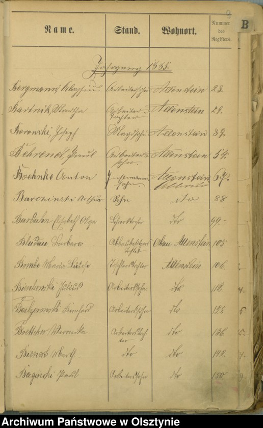 image.from.unit.number "Alphabetisches Namenverzeichnis zum Geburtenbuch"
