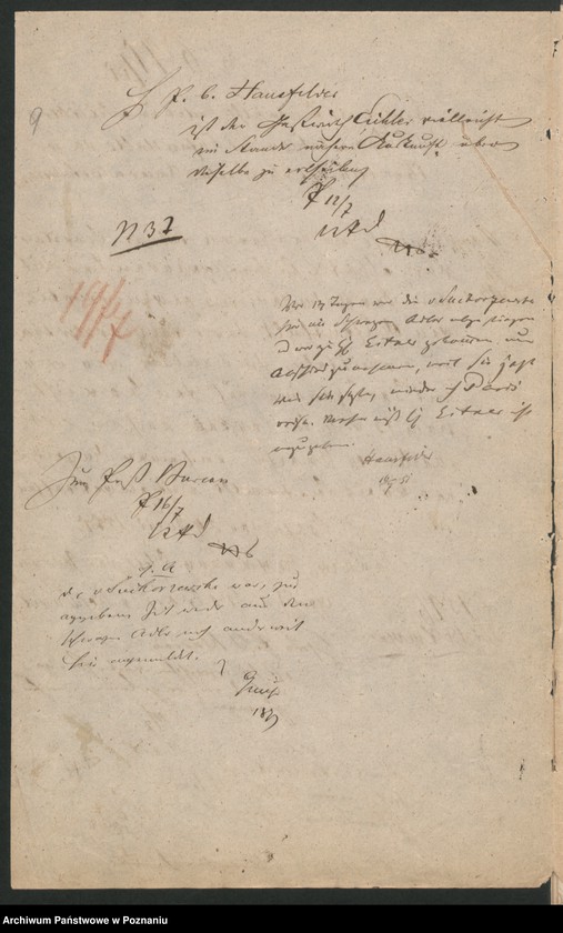 Obraz 14 z jednostki "A. betr. den polnischen Flüchtling General von Suchorzewski"