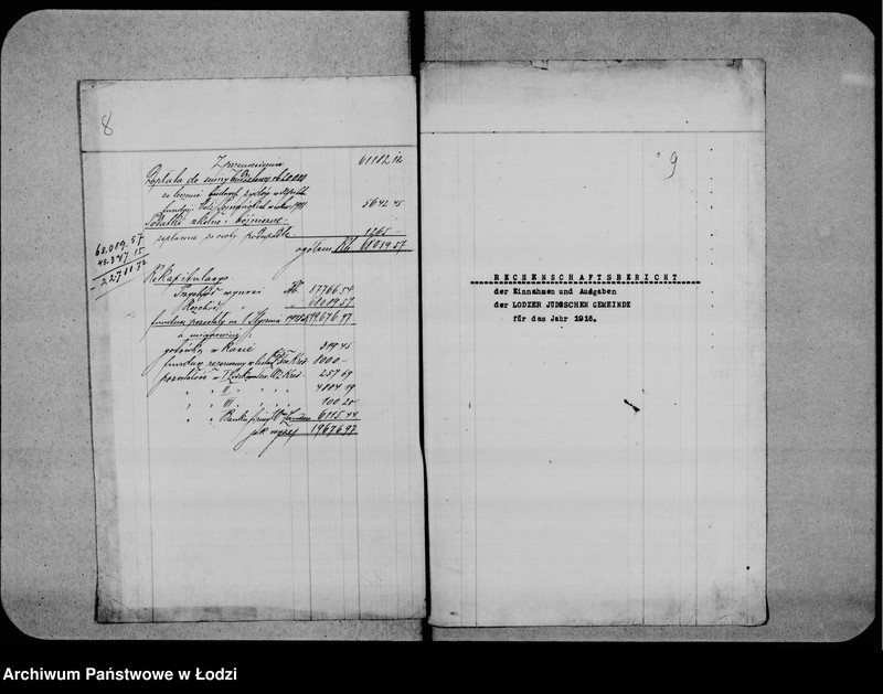 Obraz 9 z jednostki "Sprawozdanie kasowe"