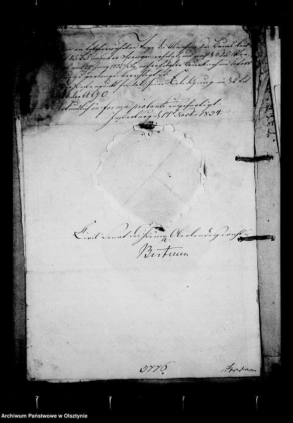 image.from.unit.number "/Prozess- Akten in Sachen des Kaufmanns Dembowski in Angerburg gegen den Gf. Lehndorff u. Genossen wegen Nichterfüllung des Kontrakts/"