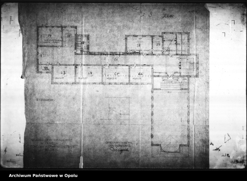 Obraz 18 z jednostki "Dokumentacja techniczna - budowa szkół w podopolskich miejscowościach, kanalizacja miasta, plan zagospodarowania przestrzennego pod ogród zoologiczny"