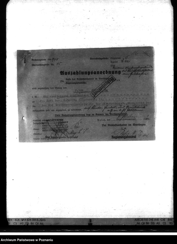 Obraz 20 z jednostki "Dienstwohngebäude des Reichsstatthalters Posen - nad jeziorem Góreckim"