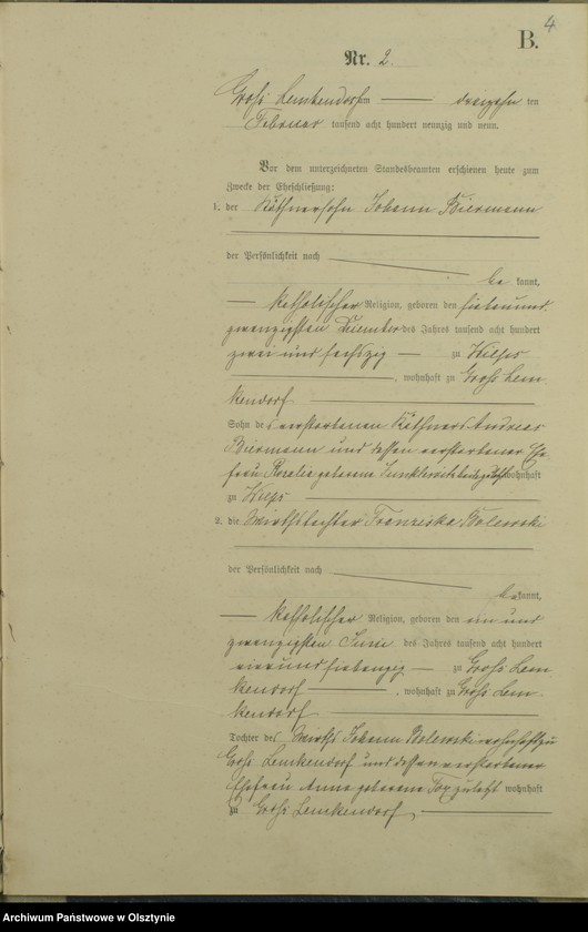 image.from.unit.number "Heiraths-Haupt-Register Nr 1 - 21"