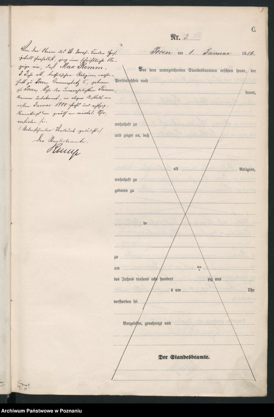 Obraz 6 z jednostki "Księga zgonów t. I"