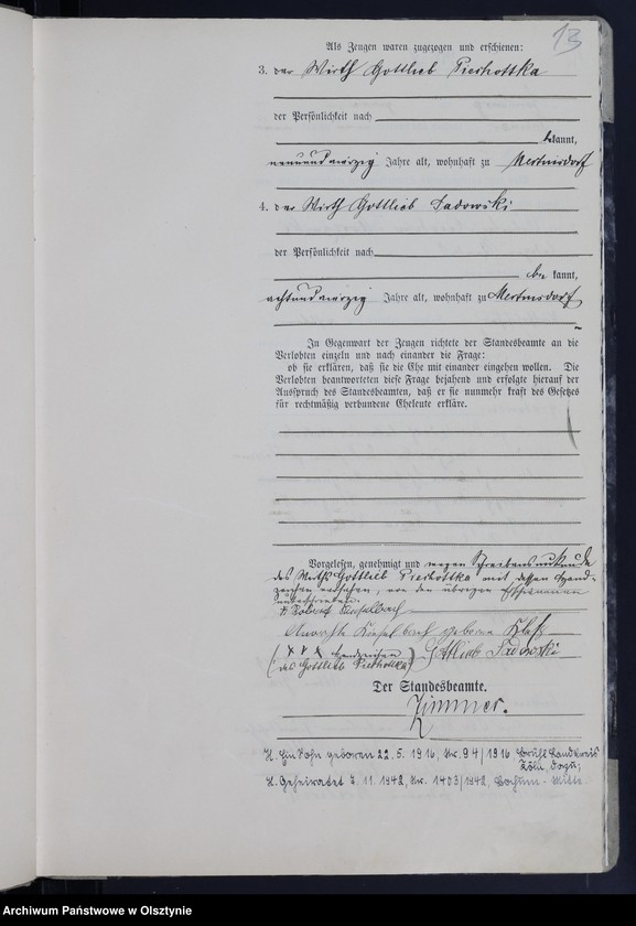 image.from.unit.number "Heiraths-Haupt-Register Nr 1 - 66"