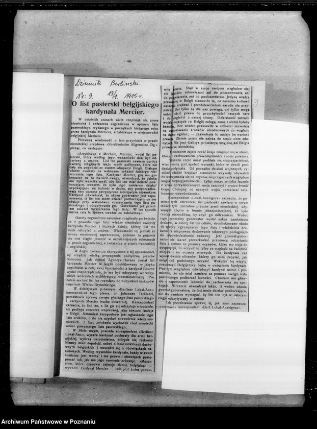 Obraz 13 z jednostki "Wiadomości wojenne z frontu walk [wycinki prasowe]"