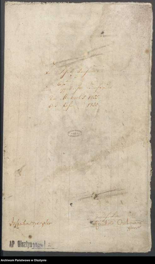 image.from.unit.number "Land-Schulen-Rechnung aus dem Drygalschen Kirchspiel von Michaelis 1755 bis dahin 1756"