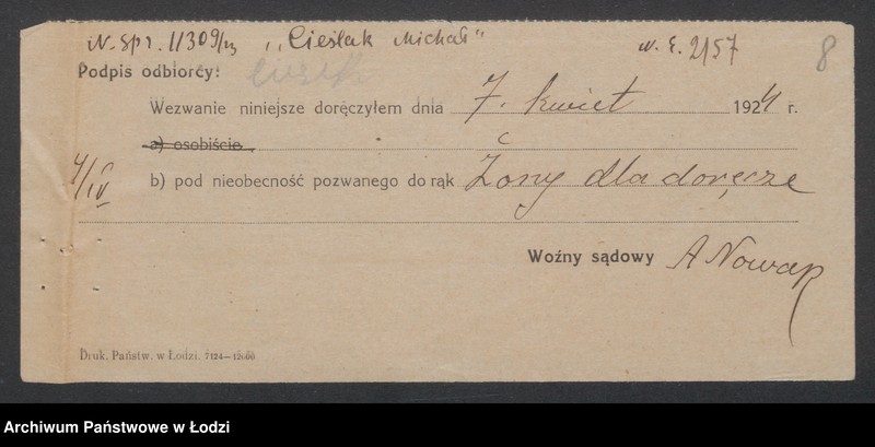 Obraz 10 z jednostki "Michał Cieślak- sklep kolonialno-spożywczy"