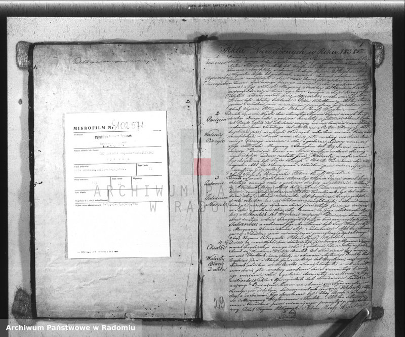 Obraz 3 z jednostki "[Duplikat Parafii Wysoka w powiecie Szydłowieckim Obwodzie Opoczyńskim] Gubernij Sandomierskiej na rok 1838 sporządzona"