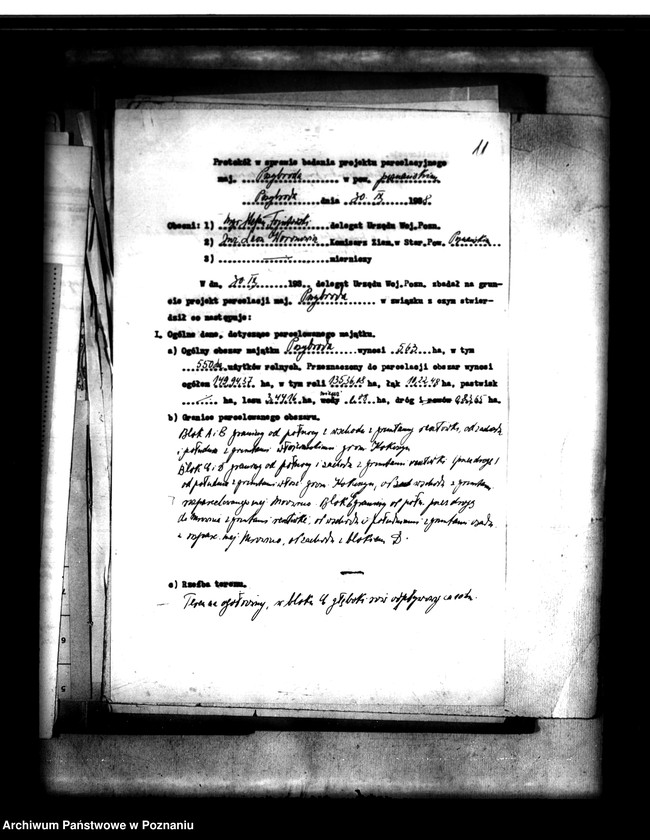 Obraz 15 z jednostki "Majątek Przybroda powiatu poznańskiego sprawy parcelacyjne"