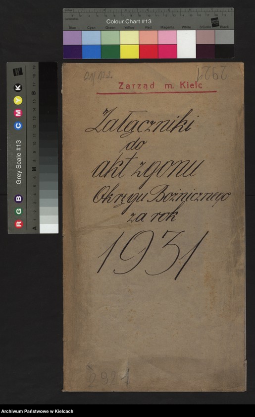 image.from.unit.number "Załączniki do akt zgonu Okręgu Bożniczego Kielce za rok 1931"
