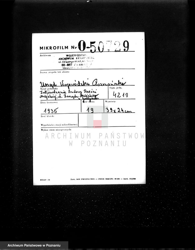 Obraz 2 z jednostki "Fabryka wyrobów drzewnych A. Koszewskiego i Spółka w Gostyniu nr woj. kotła 172"