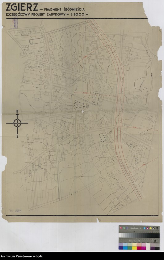 Obraz 1 z jednostki "Zgierz - fragment śródmieścia - szczegółowy projekt zabudowy"