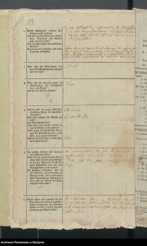 image.from.unit.number "Schulen Tabelle des Kirchspils Scharnau"