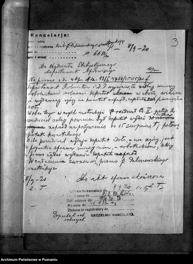 Obraz 7 z jednostki "Deputat robotników rolnych"