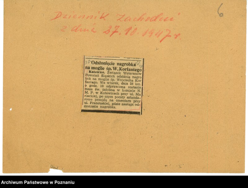 Obraz 8 z jednostki "Obchody roczne Powstania Wielkopolskiego 1918/19 r."